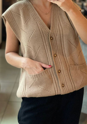 Chaleco Old Arena   | Sand Old Vest