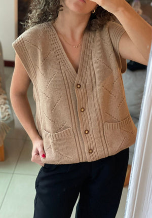 Chaleco Old Arena   | Sand Old Vest