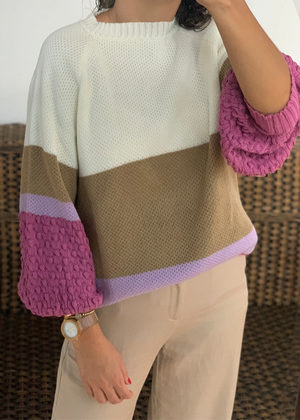 Suéter  Panal Moraleche Ref ST00158 |  Moraleche Panal Sweater Ref ST00158