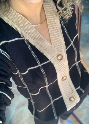 Suéter Oak Negro |  Peanut Oak  Sweater
