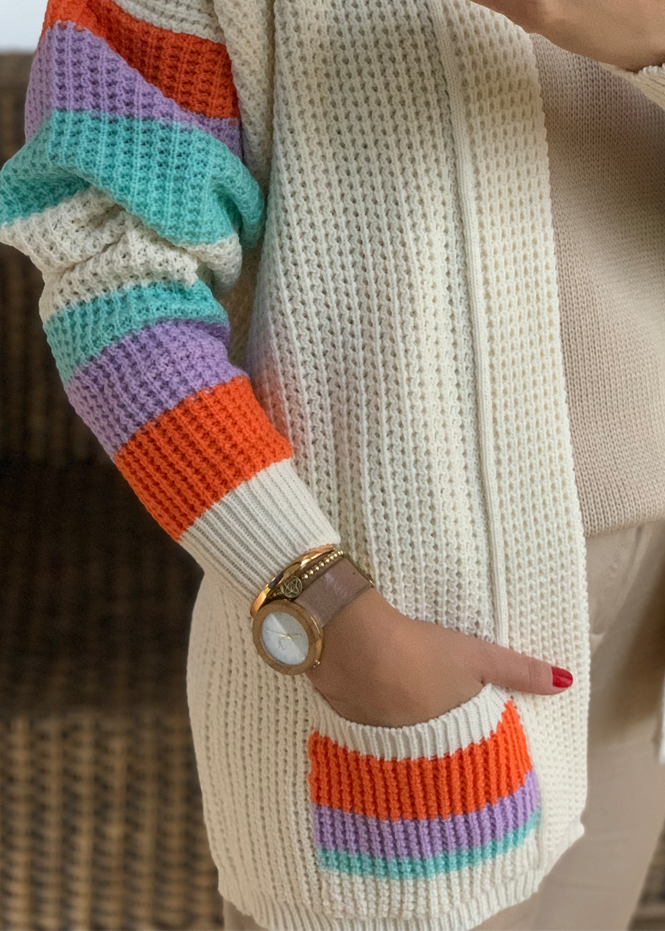 Suéter Bloom Orange |  Orange Bloom Sweater