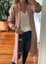 Gabán Smoking  Palo de Rosa Ref ST0075 | Smoking Overcoat Light Rosewood Ref ST0075