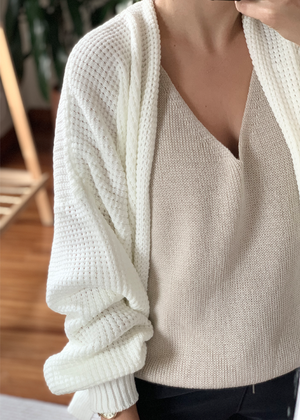 Suéter Mousse Crema |  Cream Mousse Sweater